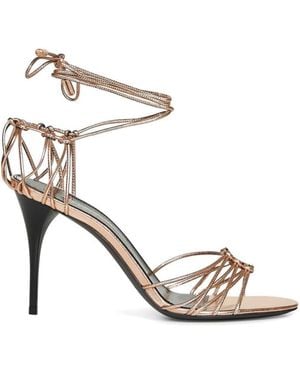 Saint Laurent Solid Heels - Metallic