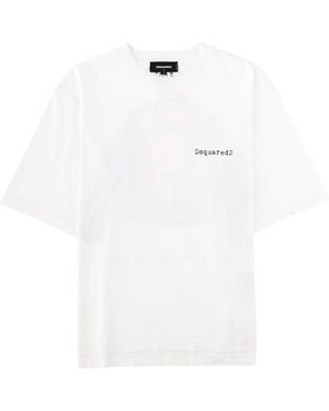 DSquared² Crew Neck T-Shirt - White