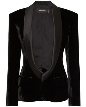 DSquared² Shawl Lapel Blazer - Black