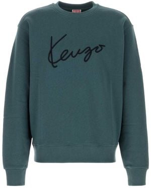 KENZO Crew Neck Sweatshirt - Green