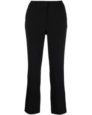L'Autre Chose Cropped Tailored Pants - Black
