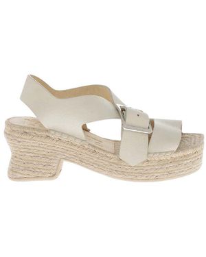 Loewe Platform Sandals - Natural
