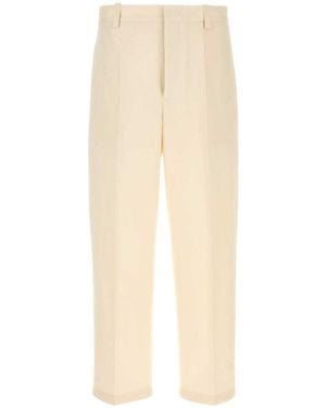 Jil Sander Tailored Pants - Natural