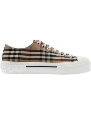 Burberry Jack Sneakers - Natural