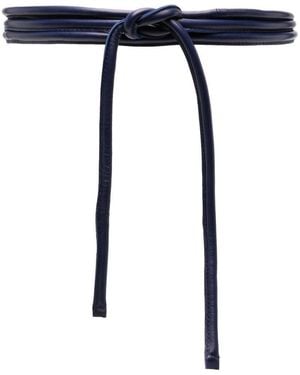 FURLING BY GIANI Leather Belt - Blue