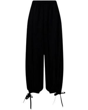 Chloé Loose Elasticated Pants - Black