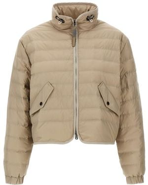 Brunello Cucinelli Monile Quilted Jacket - Natural