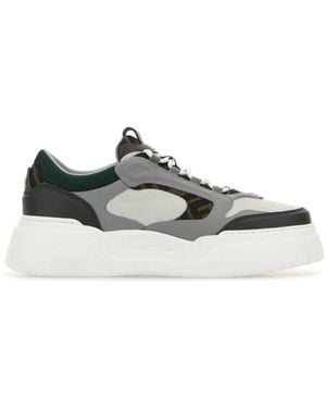 Fendi Lace Up Sneakers - White
