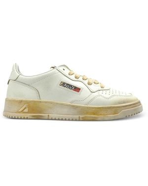 Autry Distressed Sneakers - Natural
