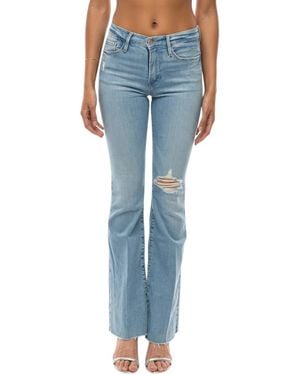 FRAME Flared High Rise Jeans - Blue