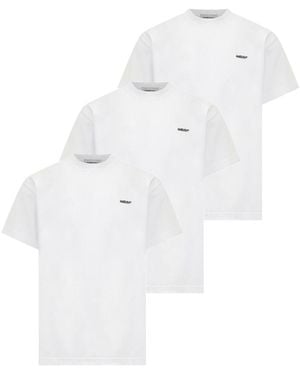 Ambush 3 Pack Logo Crew Neck T-Shirt - White
