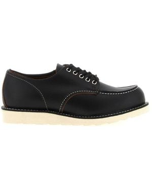 Red Wing Leather Lace Up Shoes - Black