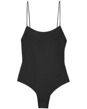 Jacquemus Scoop Neck Swimwear - Black