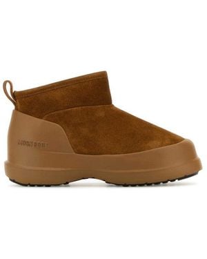 Moon Boot Luna Low Ankle Boots - Brown