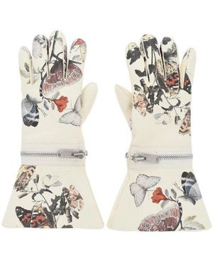 Undercover Modular Printed Gloves - White