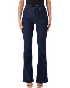 FRAME Flared High Rise Jeans - Blue