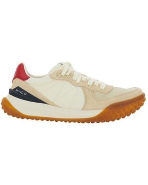 Moncler Color Block Sneakers - White