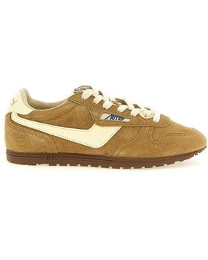 Autry Windspin Low Sneakers - Metallic