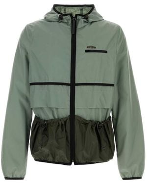Marni Regular Hood Jacket - Green