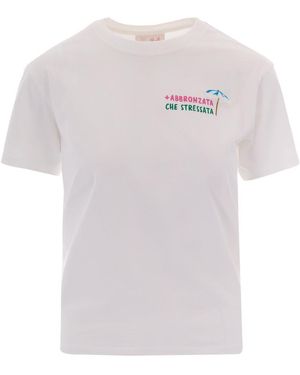 MC2 Saint Barth T-Shirt Emilie Tanned - White