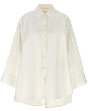 Jil Sander Cut-Out Armhole Shirt - White