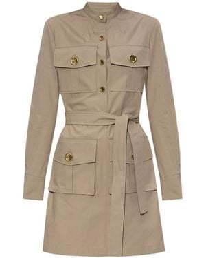 Givenchy Dress With Belt - Natural