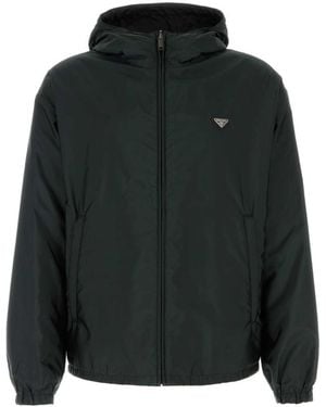 Prada Hood Jacket - Black