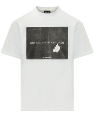 44 Label Group Crew Neck T-Shirt - Gray