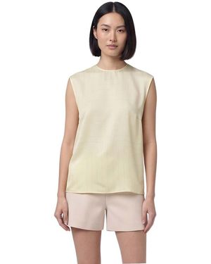 Stella McCartney Stripes Crew Neck Top - Natural