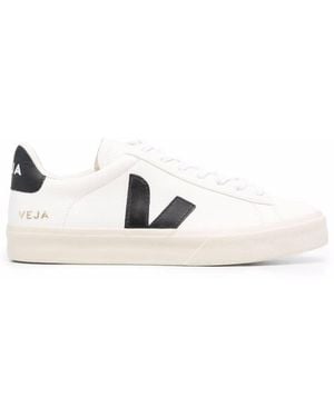 Veja Logo Trainers - White