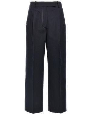 Thom Browne Wool Trousers - Blue