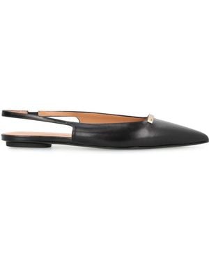 Tod's Slingback Ballet Flats - Black