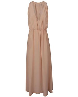 CRI.DA Silk Long Dress - Natural