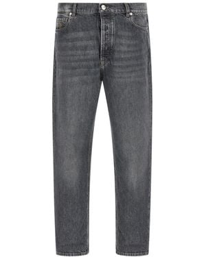 Brunello Cucinelli Mid Rise Jeans - Gray