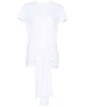 TOTEME Tie-Waist T-Shirt - White
