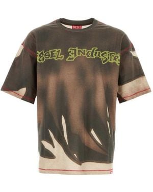 DIESEL Graphic T-Shirt - Green