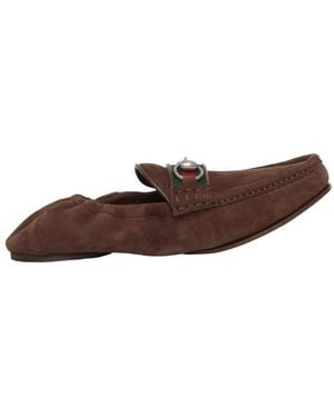 Gucci Horsebit Loafers - Brown