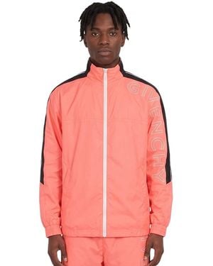Givenchy Logo Track Jacket - Pink