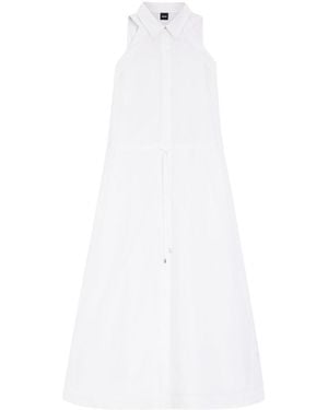 BOSS Sleeveless Dress - White