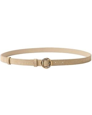 Jacquemus Textured Belt - Natural