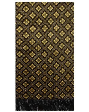 Etro Geometric Print Square Scarf - Green