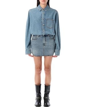 Haikure Tamu Dress - Blue