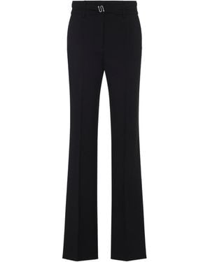 Sportmax Tailored Flared Pants - Black