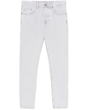 Dondup Regular Mid Rise Jeans - White