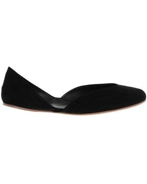 The Row Gemma Ballet Flats - Black