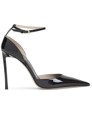 Tom Ford Ankle-Strap Heels - Metallic