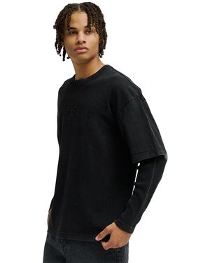 DC Shoes Dc Twofer Long Sleeve - Black
