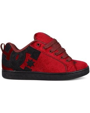 DC Shoes Court Graffik Le Shoes - Red