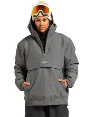 DC Shoes Nexus Reversible Insulated Anorak Jacket - Gray