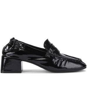 Steve Madden 'Estee Leather' Leather Flats - Black